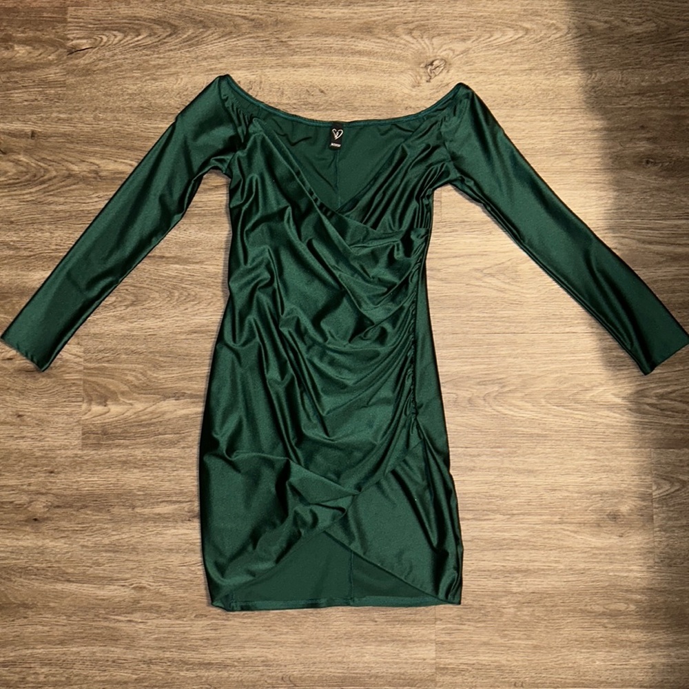 Glam Celebration Satin Bodycon